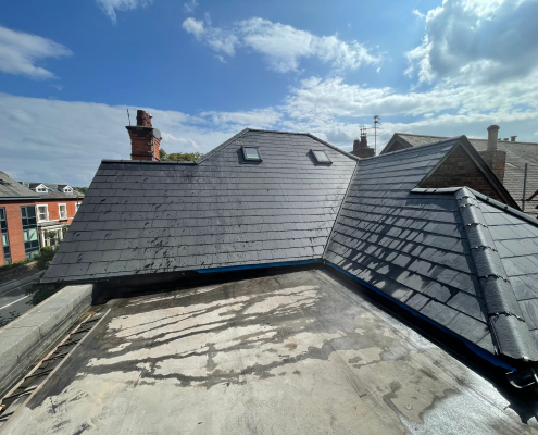 pitched roofs