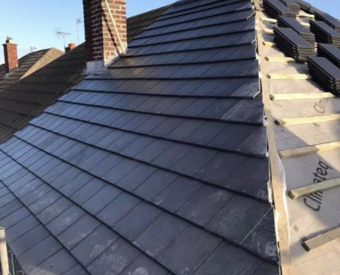new-roof-completed-ormskirk new roof Ormskirk by Colourstone Roofing